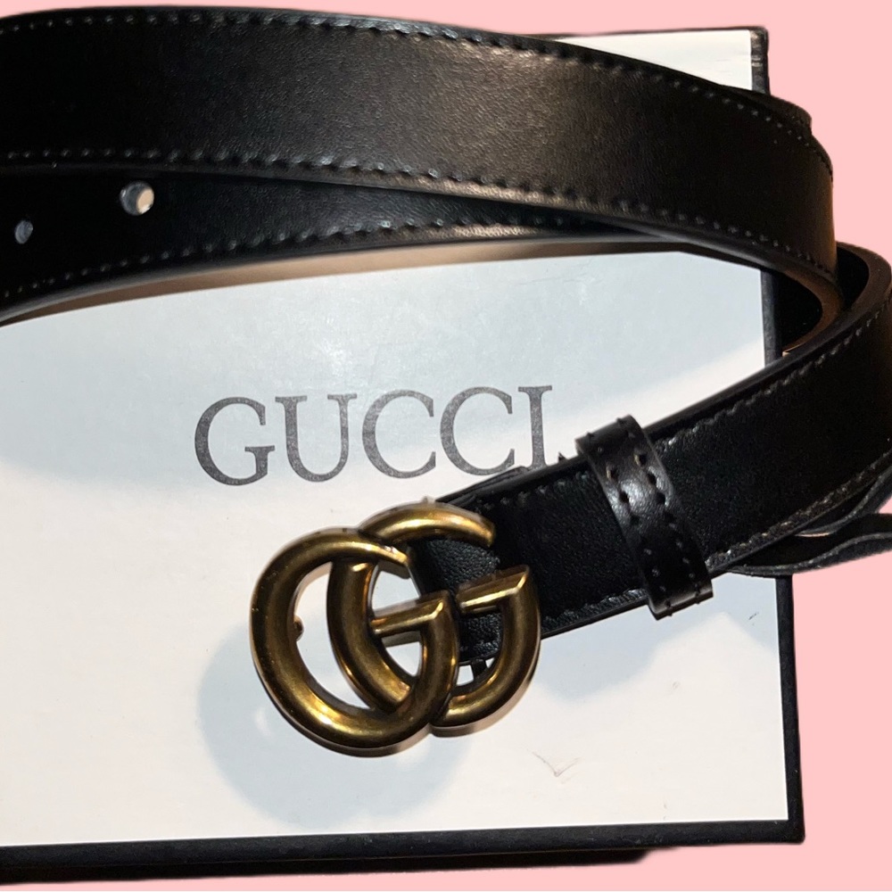 Double G Gucci Belt - Picture 1 of 3